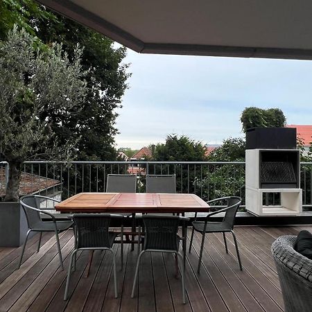 Ludwigshome Luxus - Zentral, Kostenloser Parkplatz, Terrasse Ludwigsburg Eksteriør bilde
