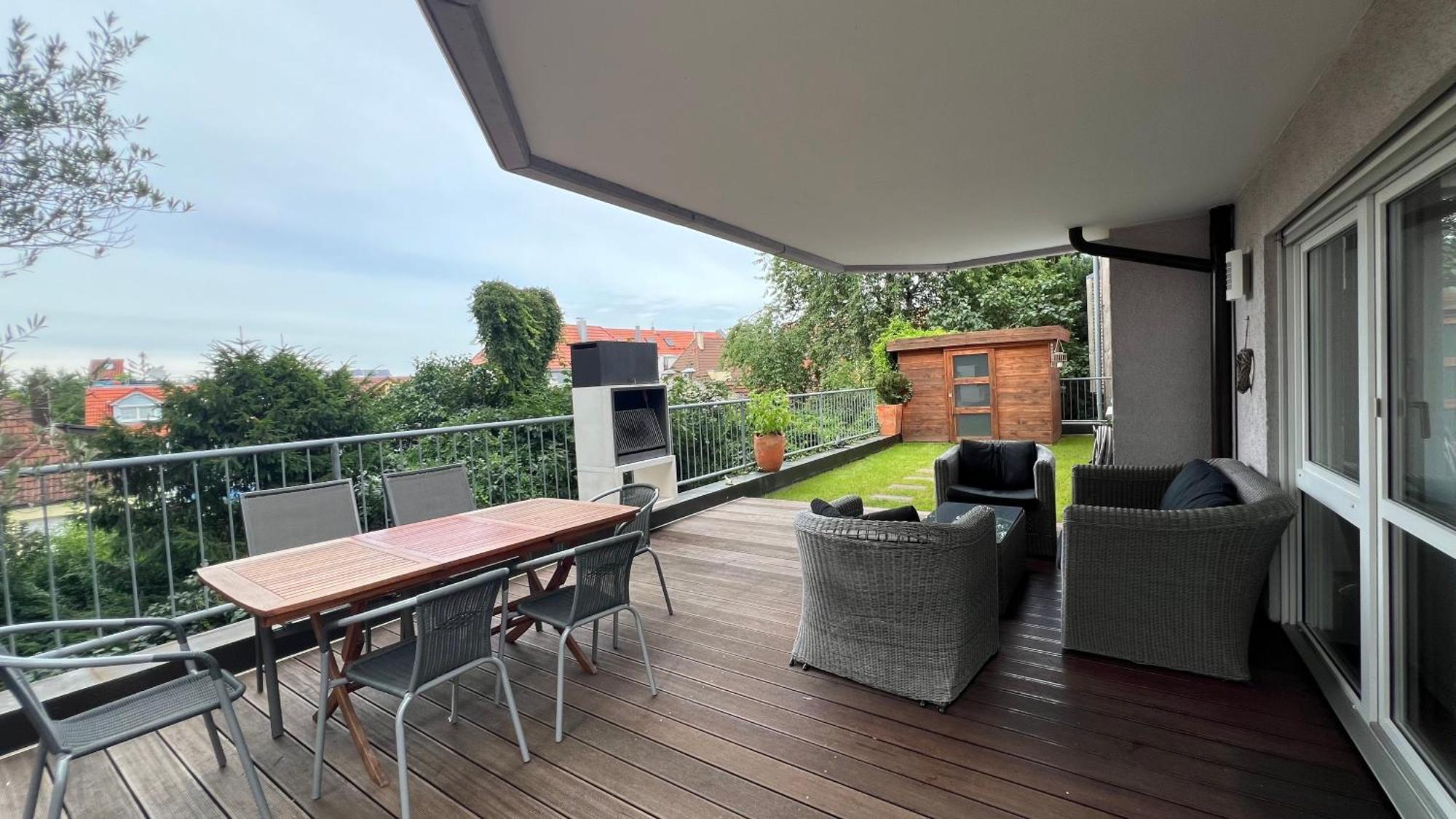 Ludwigshome Luxus - Zentral, Kostenloser Parkplatz, Terrasse Ludwigsburg Eksteriør bilde
