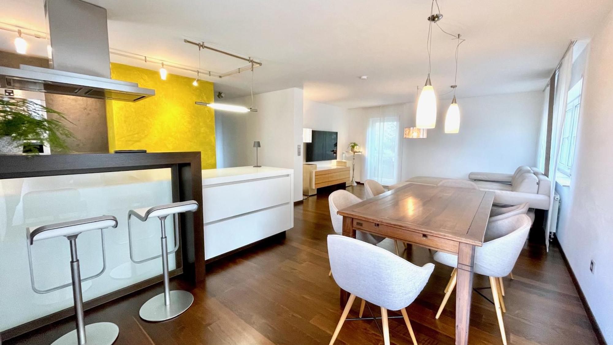 Ludwigshome Luxus - Zentral, Kostenloser Parkplatz, Terrasse Ludwigsburg Eksteriør bilde